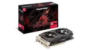 PowerColor Red Dragon Radeon RX 580 8GB GDDR5 (AXRX 580 8GBD5-DHD/OC)